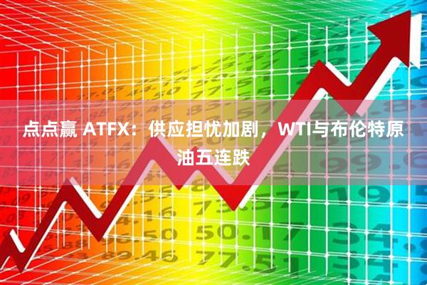 点点赢 ATFX：供应担忧加剧，WTI与布伦特原油五连跌