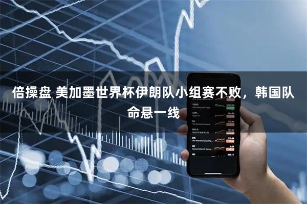 倍操盘 美加墨世界杯伊朗队小组赛不败，韩国队命悬一线